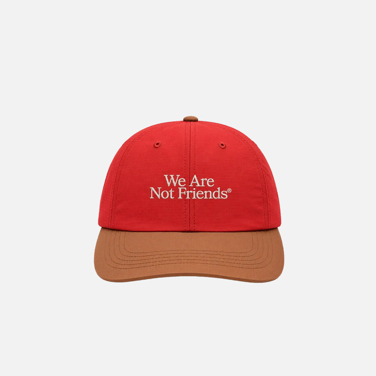 We Are Not Friends Typo Hat Red WANF-C02615