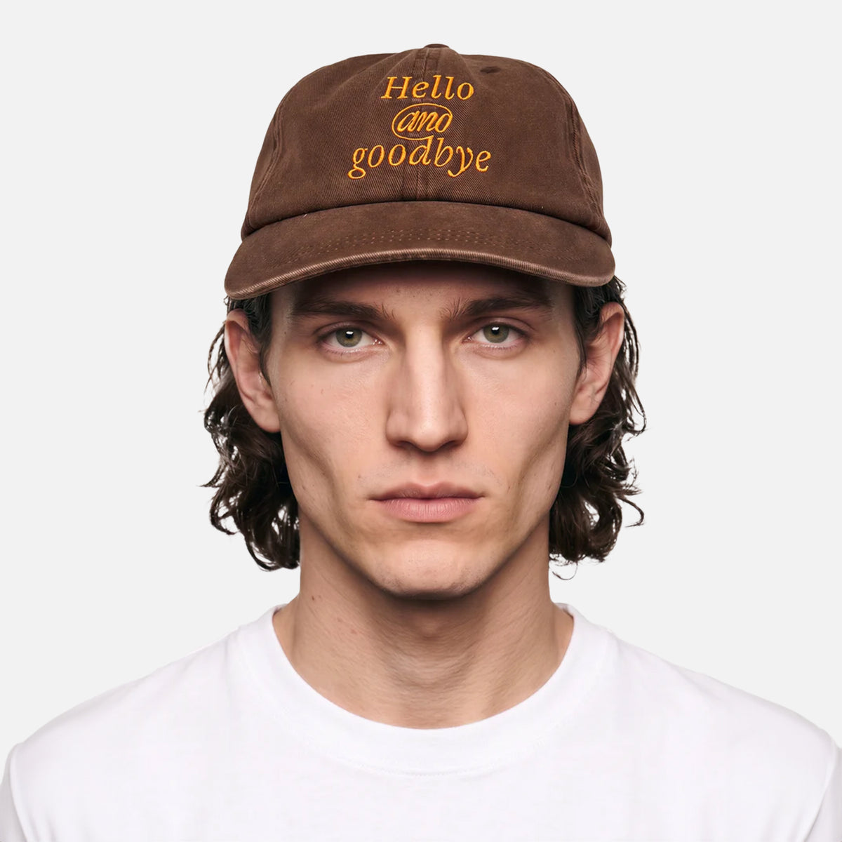 We Are Not Friends Hello & Goodbye Brown Hat WANF-C02624