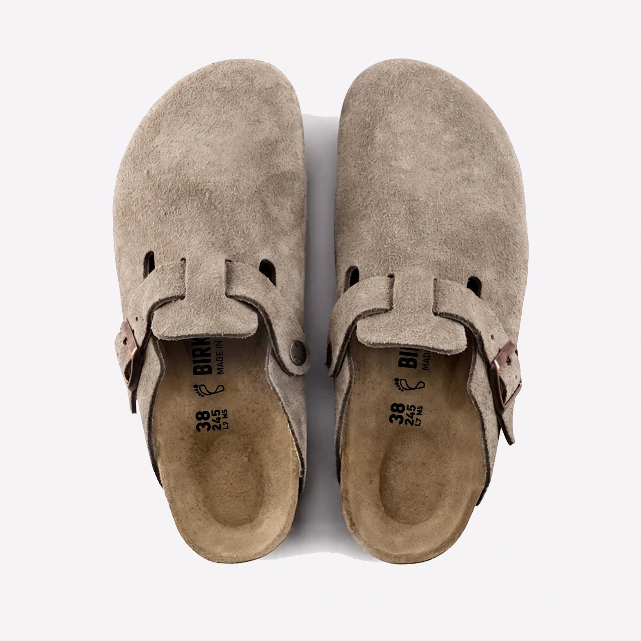 Birkenstock Boston Leve 60461-TAUPE