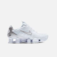 Nike Shox TL Branco Prata Metálica AR3566-100