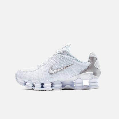 Shox TL White Metallic Silver AR3566 100
