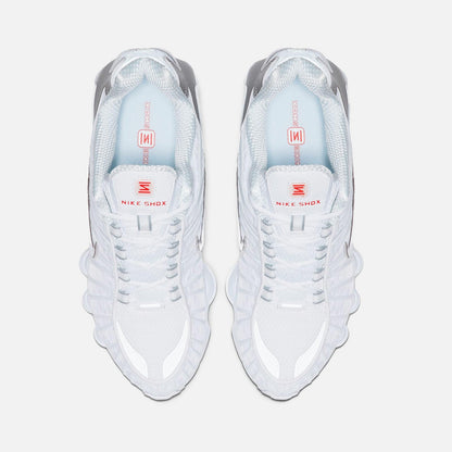 Shox TL White Metallic Silver AR3566 100