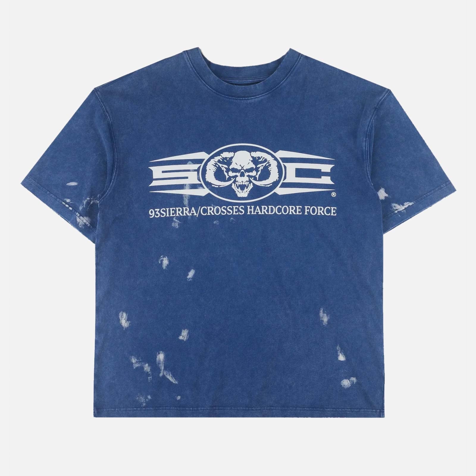 Splattered Hardcore T shirt FW93SCSHT BLU