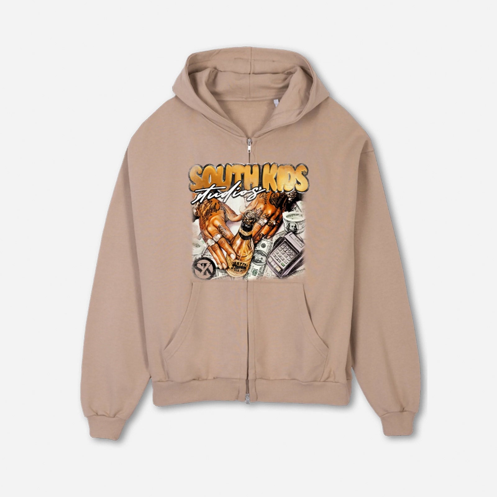 Make Moneygreat Again Zip SKS26MMAZ BRN