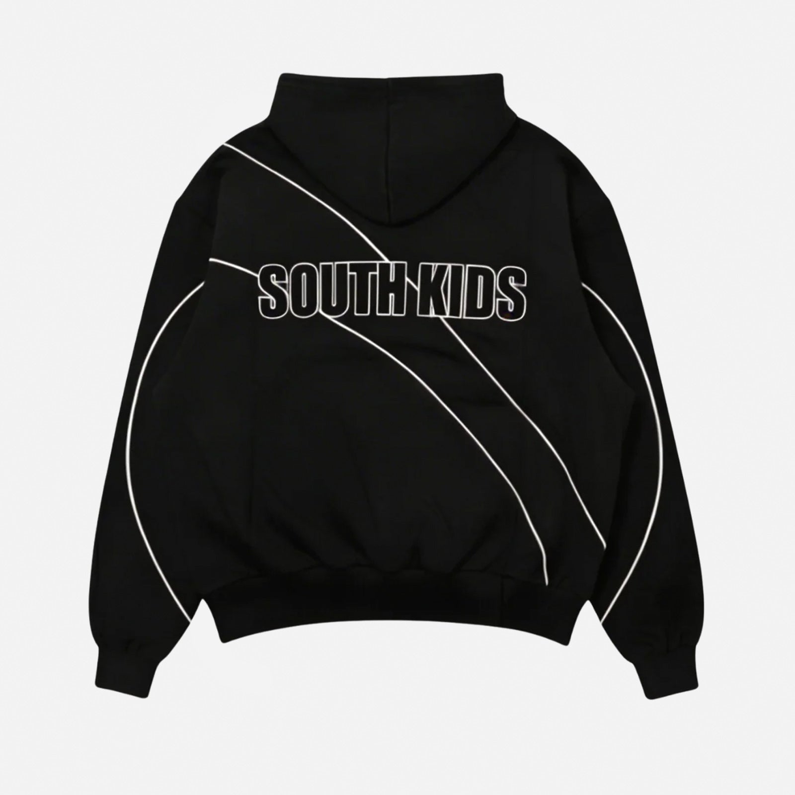 Patchwork Hoodie SKS26PH BLK