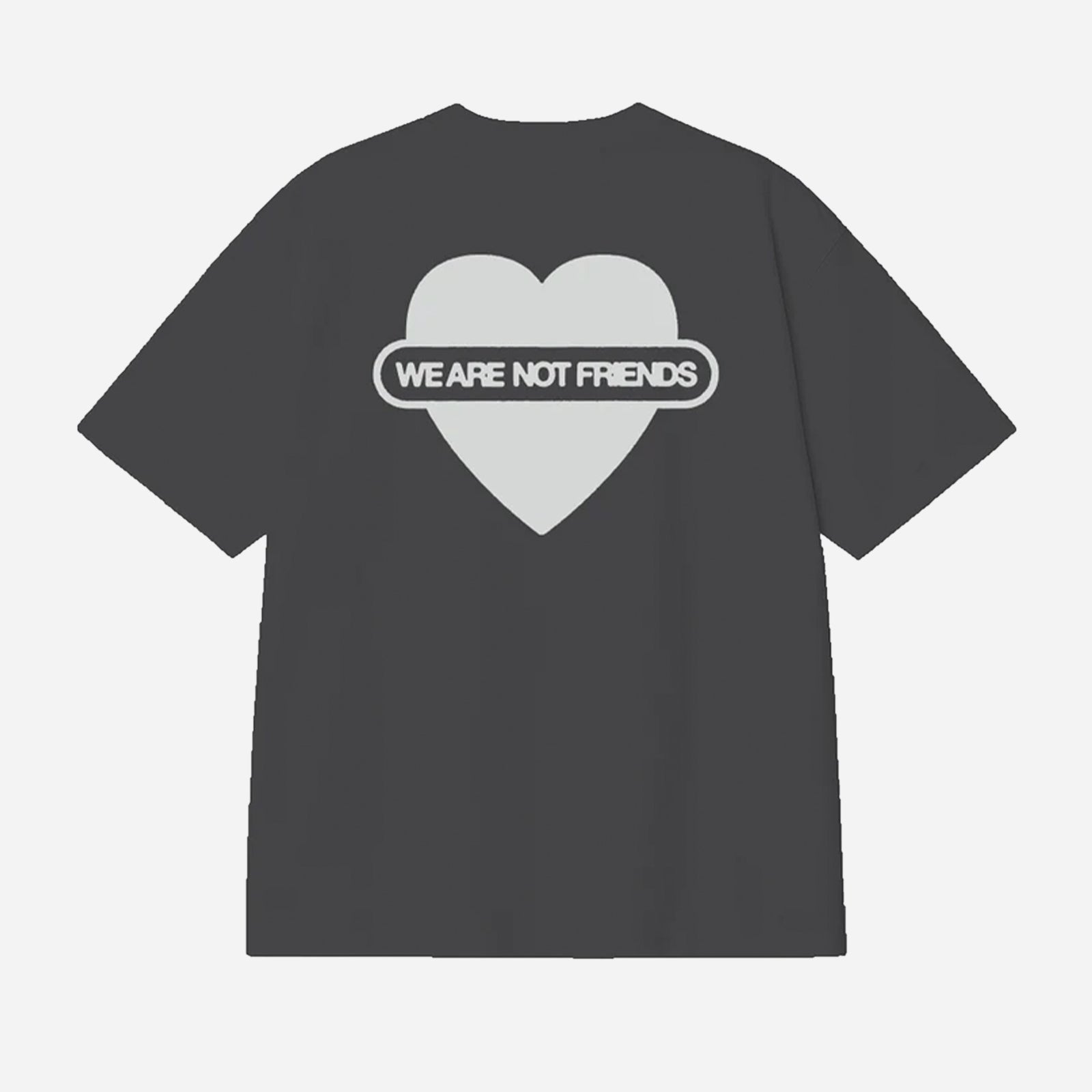 Union Love Antracite Boxy T Shirt WANF SP2603 000