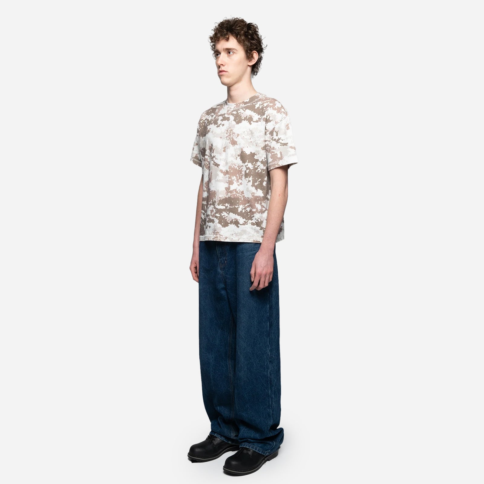 White Digi Camo T shirt SS2693SCWDCT WCM