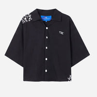 noemotions Flower Shirt NEF26FS-BLK