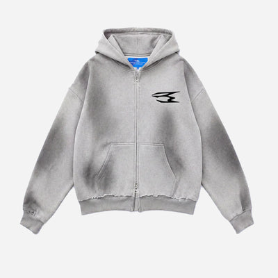 noemotions Dirty Zip Up NEF26DZ-GRY