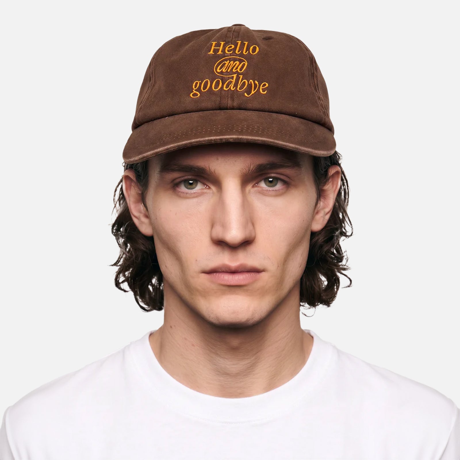 We Are Not Friends Hello & Goodbye Brown Hat WANF-C02624
