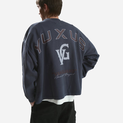 Yuxus Wheel Vanguard Crewneck YXWVCNFW26-BLU
