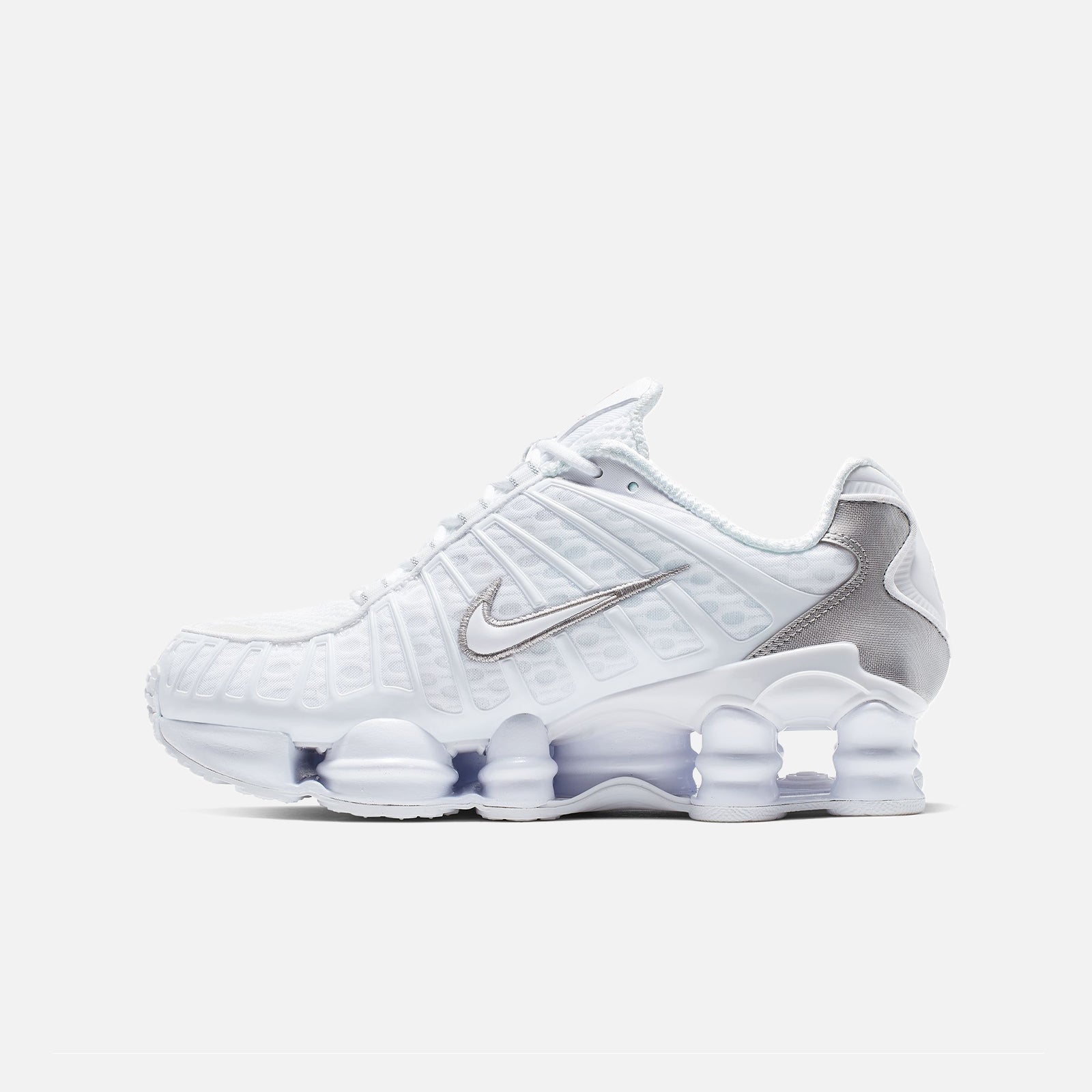 Shox TL White Metallic Silver AR3566 100