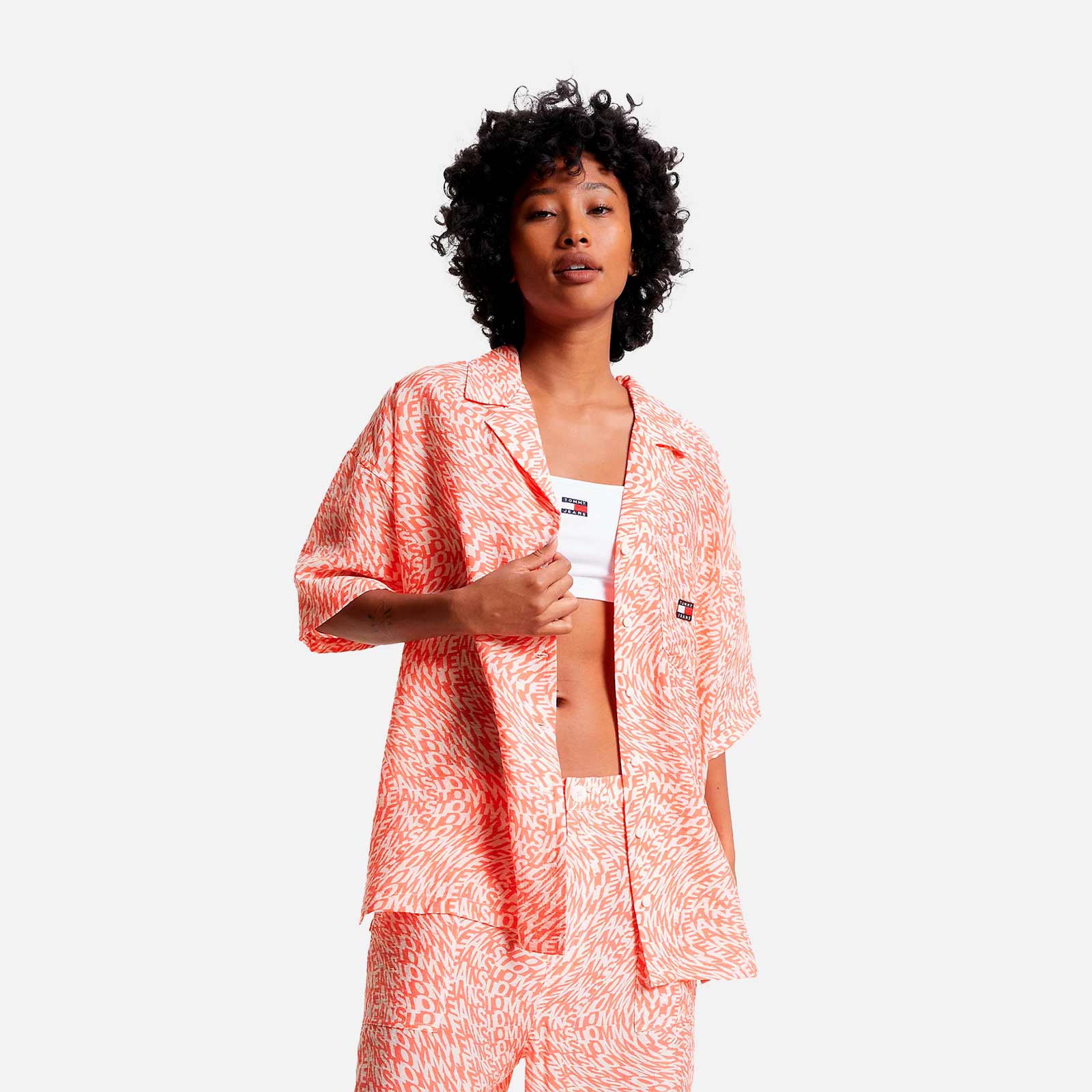 Logomania Oversized Shirt DW0DW159060JV